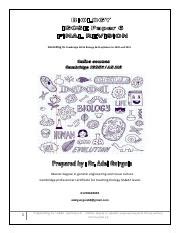 Download Igcse Biology 0610 Revision Paper 6 Notes 
