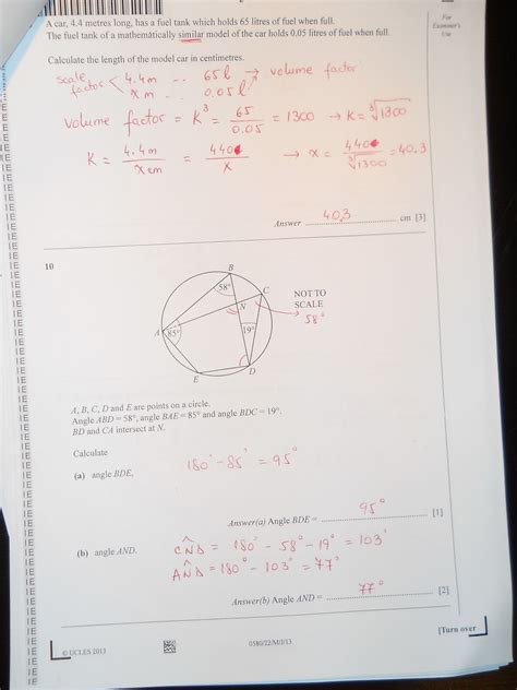 Read Igcse Math Paper 2 May June 2013 