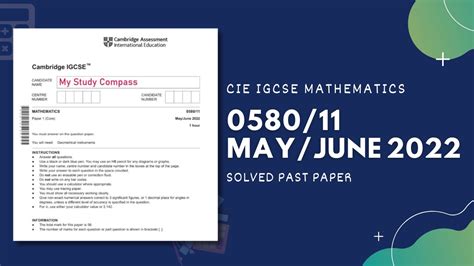 Read Igcse Paper 1 Core 0522 