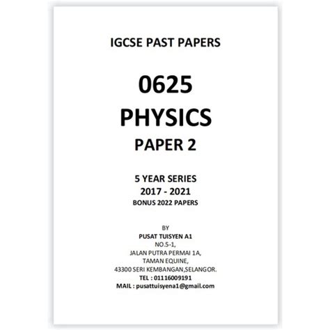 Read Online Igcse Past Papers Physics 2013 