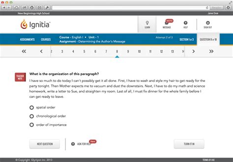 Ignitia Schools Answer Gcs