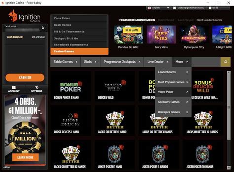 ignition casino cash out