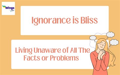Ignorance Of Bliss