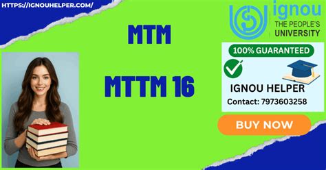 Ignou Mtm Notes