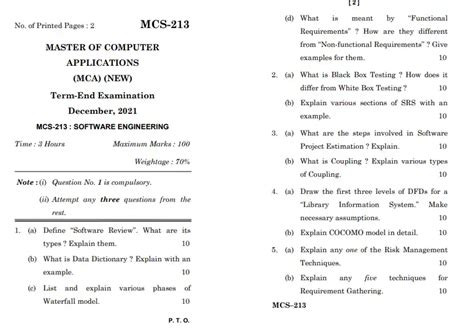 Ignou Previous Year Question Paper Solved Pdf