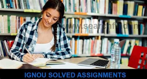 Read Online Ignou Solved Assignments 2016 17 