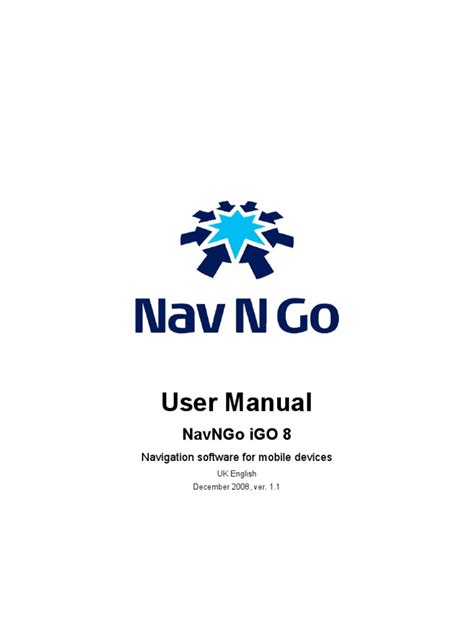 igo8 gps user manual - VDOCUMENTS