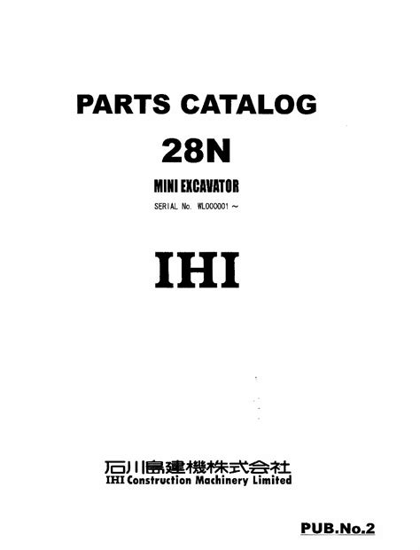 Download Ihi 28N Manual Eaep 