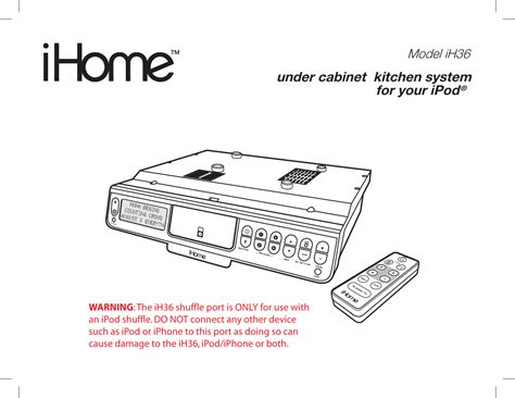Read Online Ihome Ih36 User Guide 