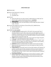 Ihuman Cheat Sheet