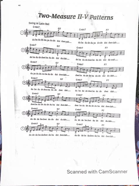 Ii V I Patterns Tim Price Jazz
