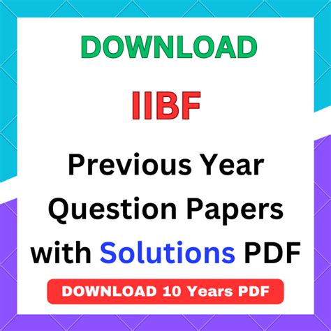 Read Iibf Question Paper 