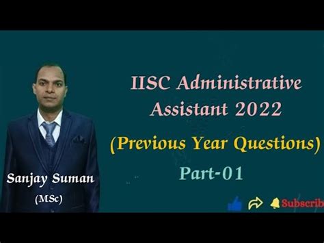 Iisc Administrative Assistant