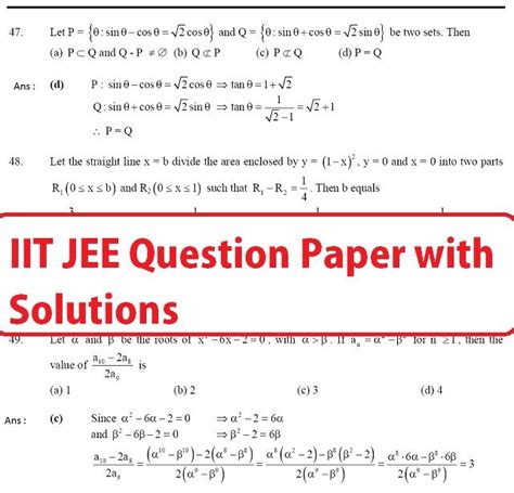 Iit 2000 Solutions