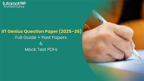 Iit Genius Sample Paper