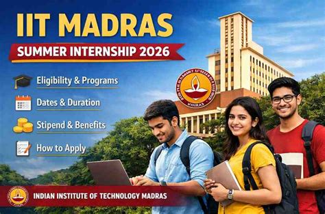 Iit Madras Internship