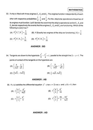 Full Download Iit Jee 2012 Question Paper Without Solution 