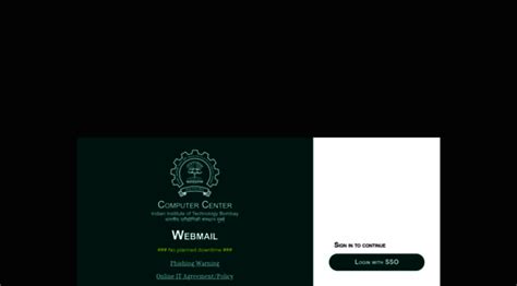 Iitb Webmail Login