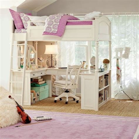 Ikea Loft Bed With Desk For Girls