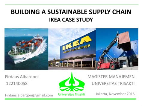 ikea supply chain management case study