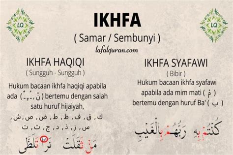 ikhfa