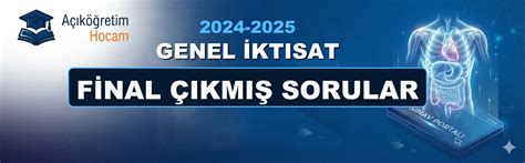 Iktisat Final Soruları
