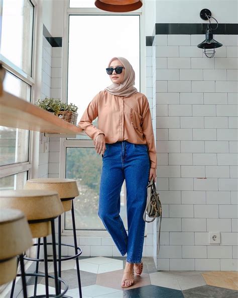 Ikuti 7 Inspirasi Fashion Hijab Dengan Celana Jeans Style Celana Jeans - Style Celana Jeans