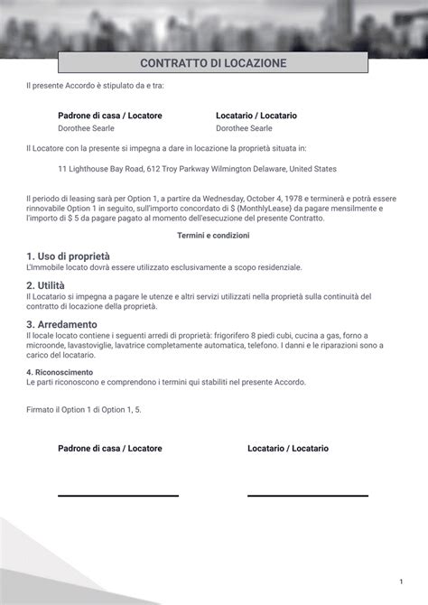 Il Contratto