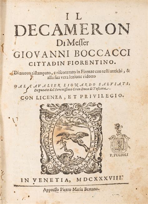 Il Cuoco Del Decamerone