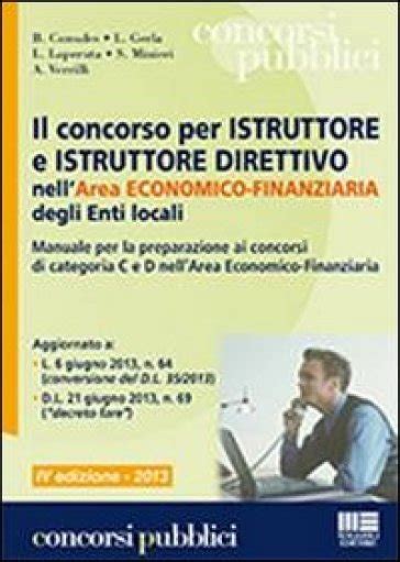 Full Download Il Concorso Per Istruttore E Istruttore Direttivo Nellarea Economico Finanziaria Degli Enti Locali 