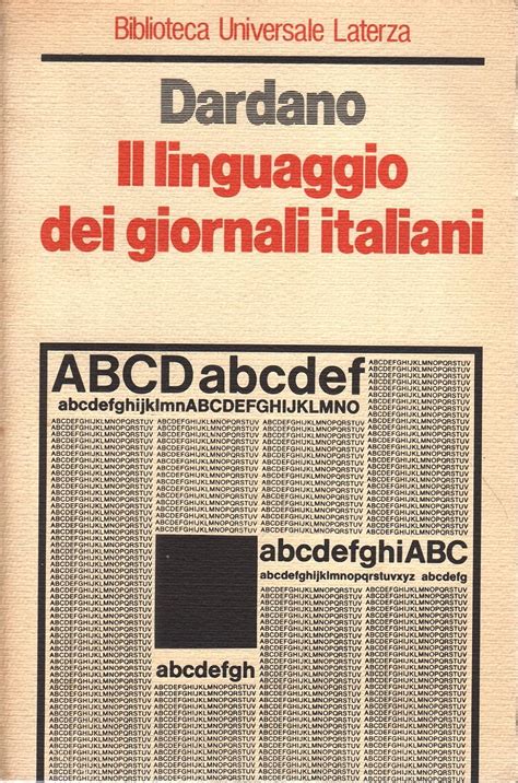 Read Il Linguaggio Dei Giornali Italiani 