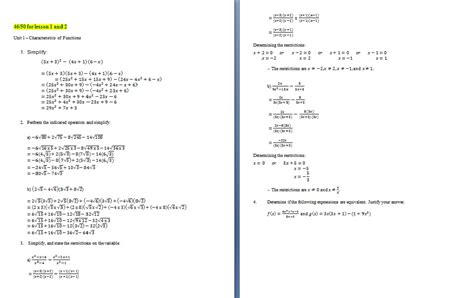 Ilc Functions Key Answers
