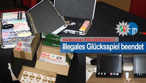 illegales gluckbpiel in oberhausen