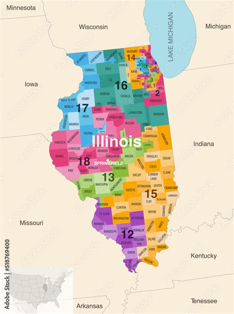 illinois district map