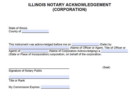 illinois notary