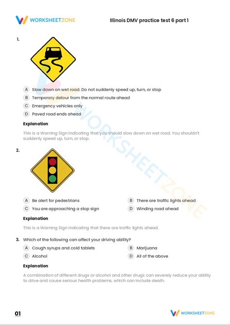illinois permit test practice