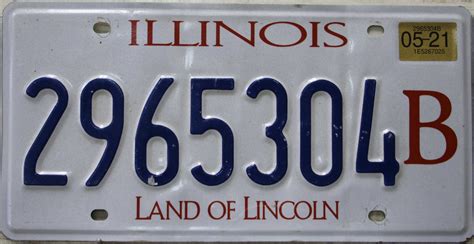 illinois plate