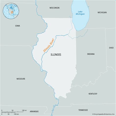 illinois river map