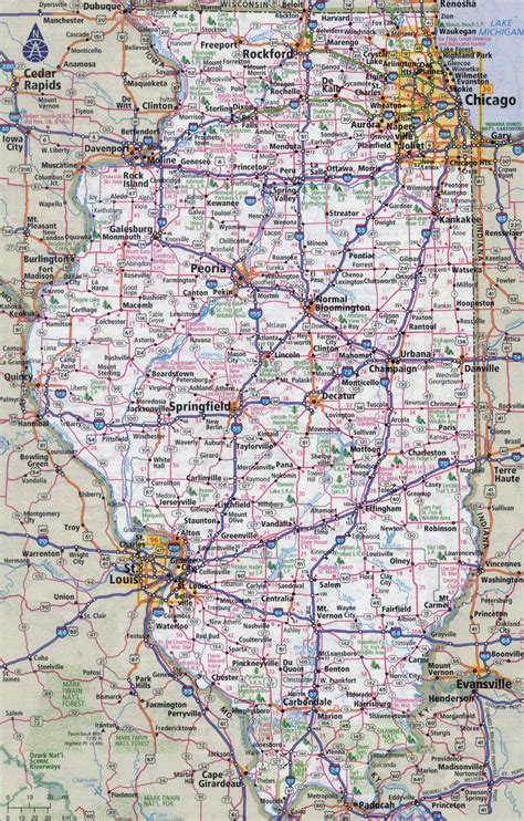illinois road map