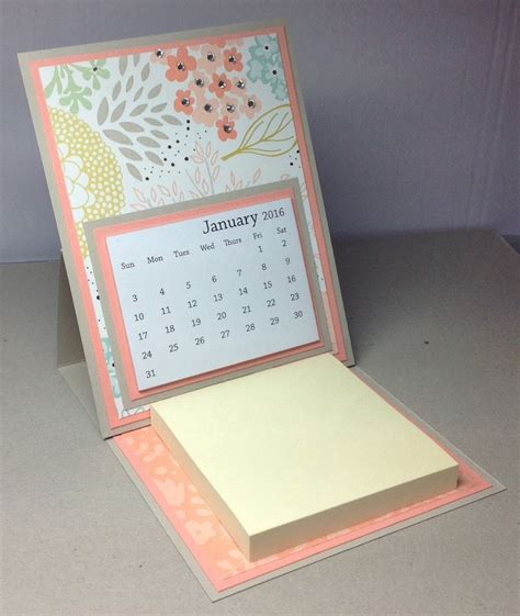 Download Illustrated Flower Page A Month Desk Easel Calendar 2017 