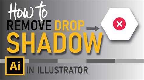Illustrator Remove Shadow Effect