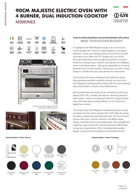 Download Ilve Oven Instruction Manual File Type Pdf 