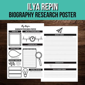 ilya rep in biography examples