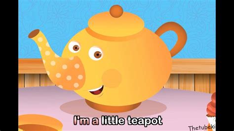 Im A Little Teapot Song And Lyrics For Im A Little Teapot Coloring Page - Im A Little Teapot Coloring Page
