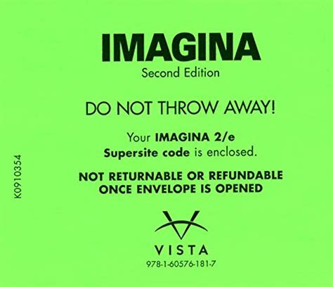 Full Download Imagina 2Nd Edition Supersite Code 