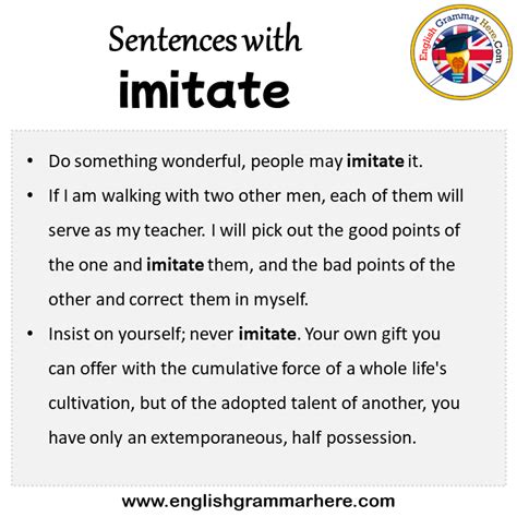 imitate in a sentence - imitate sentence