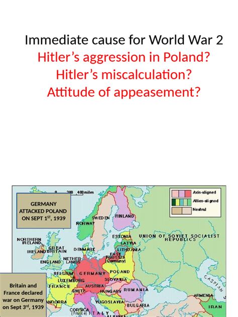 Immediate Cause Of Ww2