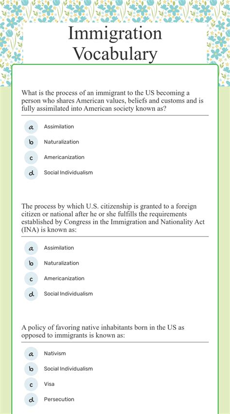 Immigration Worksheet Answers   Immigration Social Studies Worksheets And Study Guides Fourth - Immigration Worksheet Answers
