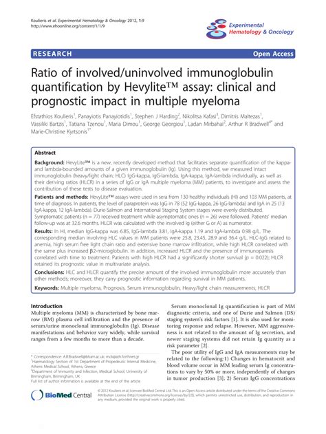 Read Immunoglobulin Quantification Manual Guide 