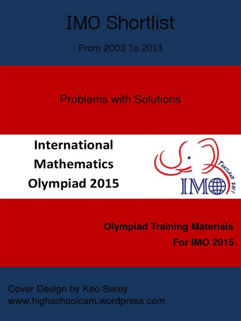 Imo 2003 Shortlist Solution